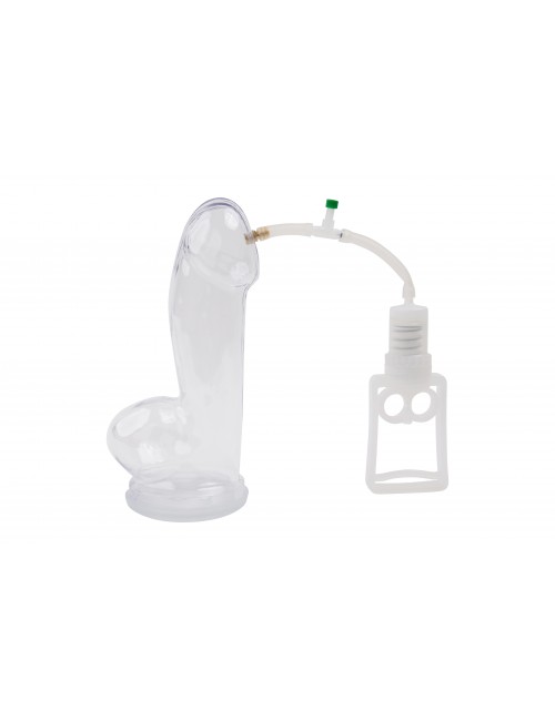 PP016 Realistic Penis Pump XL professional, crystal clear