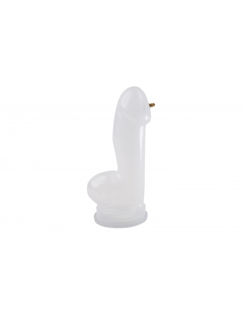 SP010 Realistic Penis Cylinder XL, transparent